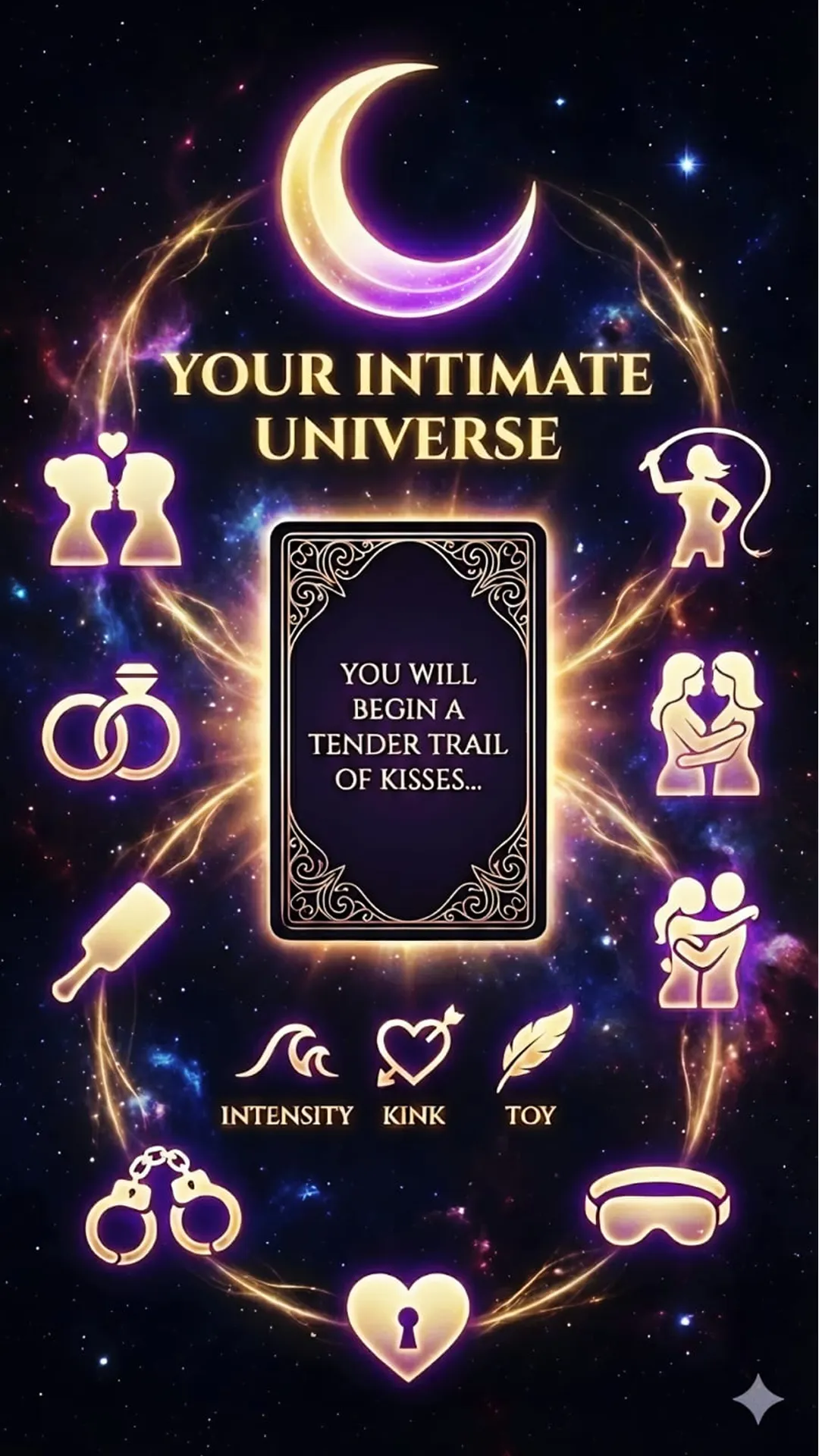 Your intimate universe — kinks, toys, intensity